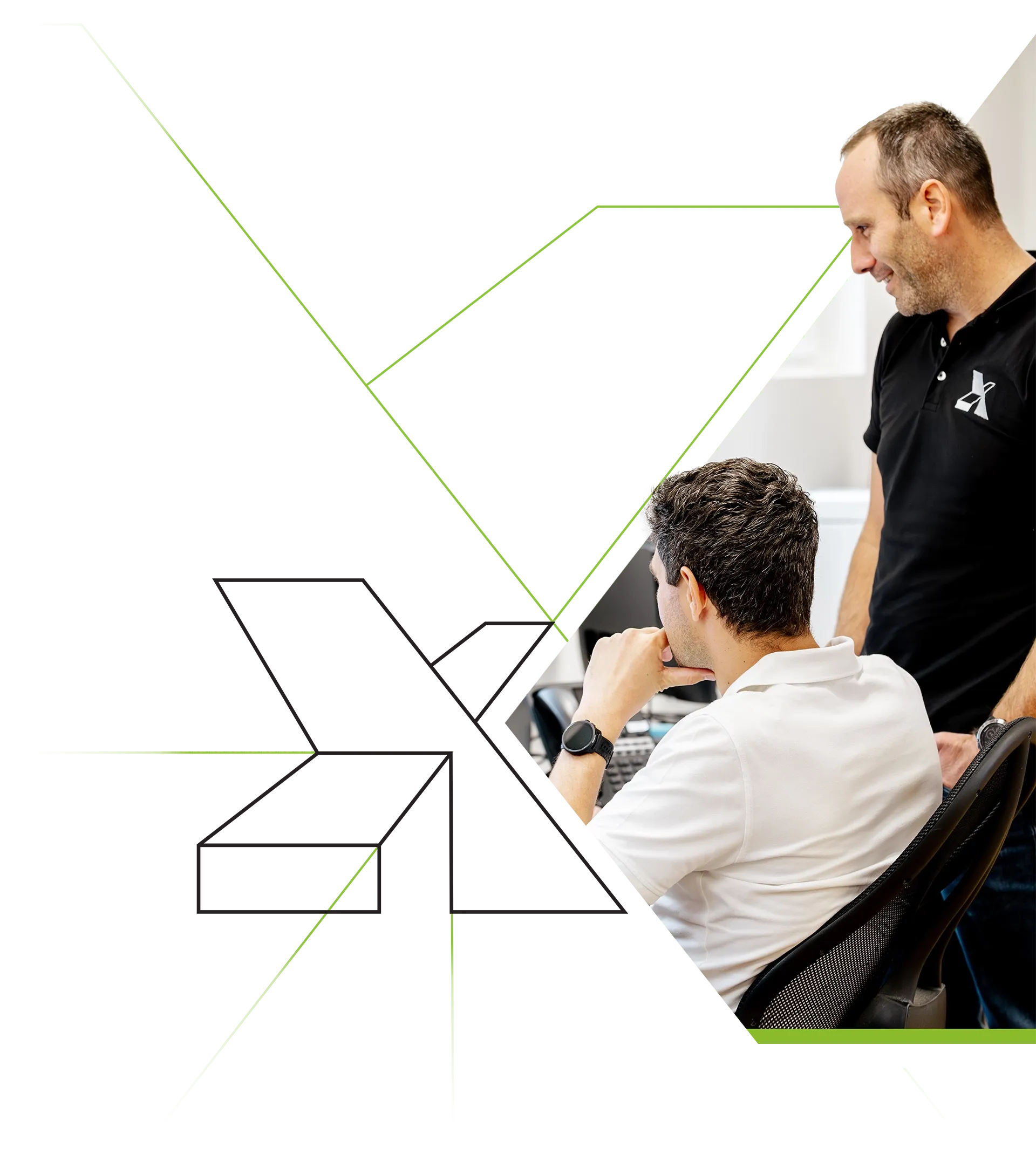 Das X-Wood®-Team bei der technischen Abstimmung