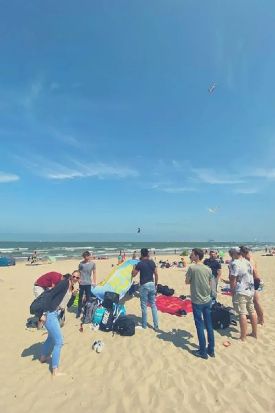 Événement d'équipe X-Wood® à la plage