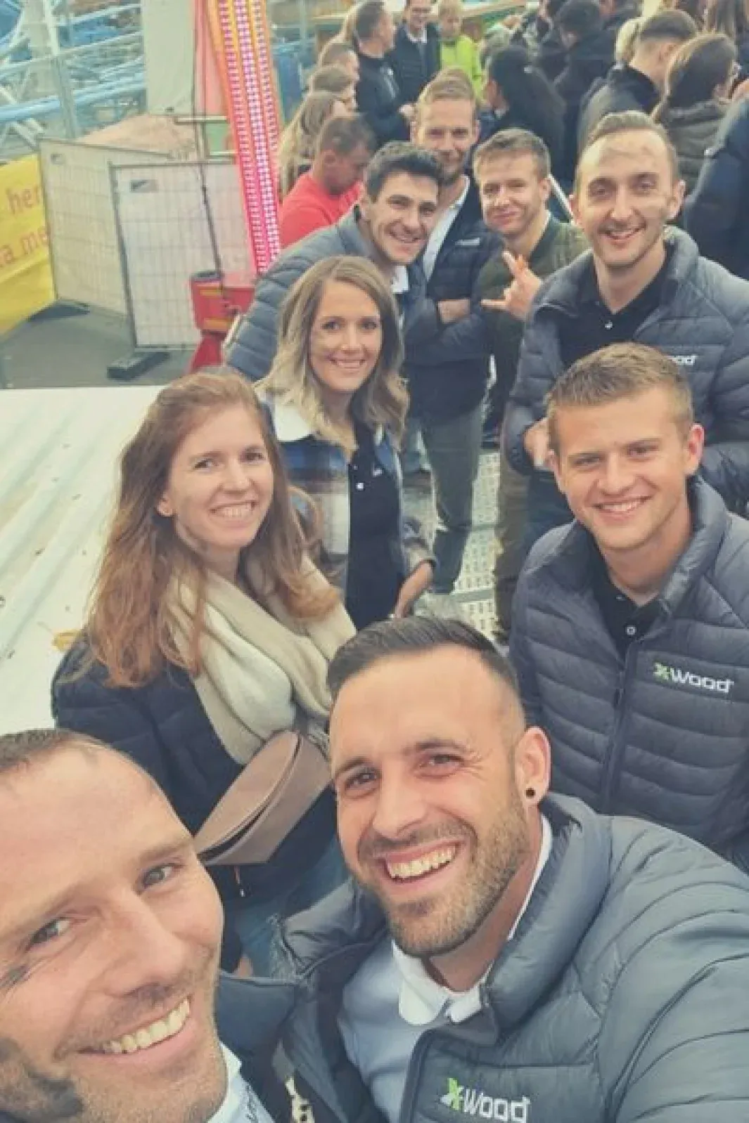 X-Wood® Team auf der Kirmes