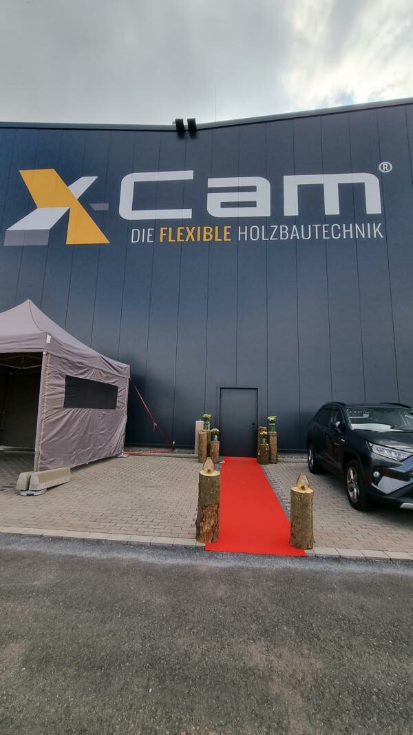 X-Cam Eröffnung - Aufbau